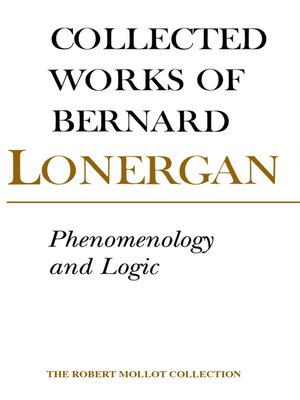 cover image of Phenomenology and Logic